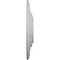 Ekena Millwork Orleans Ceiling Medallion (Canopies up to 4 5/8"), 17 5/8"OD X 3 5/8"ID X 1 7/8"P, Ultra Pure White CM17OLUWF - alternate 4